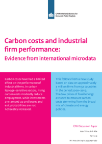 Carbon costs and industrial firm performance