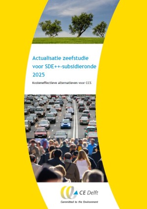 2025 Rapport CE Delft Actualisatie zeefstudie voor SDE++ 
