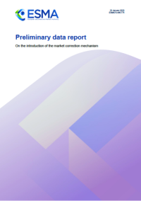 ESMA Preliminary data report MCM