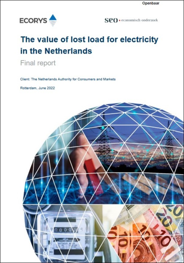 Rapport ecorys the value of lost load for electricity in the