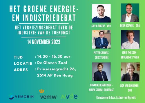 Uitnodiging Het Groene Energie- en Industriedebat